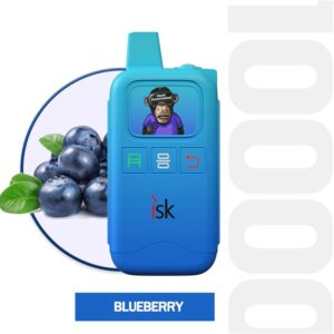 ISK055 10000 Puffs POD Pakai Buang Vape dengan aliran udara boleh laras bateri boleh dicas semula 20ml